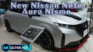 2024 NISSAN NOTE AURA Nismo  新型日産ノートオーラ ニスモ 2024年モデル シルバー ブラック  New Nissan Aura Nismo 2024 [upl. by Pownall]