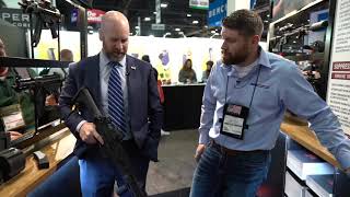 Magpul PMAG D50 50rounder for SR25M110pattern rifles amp More  SHOT Show 2019 [upl. by Sitnerp]