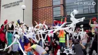 AUBG Harlem Shake  American University in Bulgaria Edition Student Center [upl. by Kcirdnek]