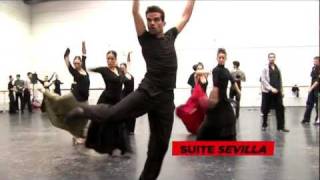 ANTONIO NAJARRO Ensayos 02 Ángeles Caídos y Suite Sevilla Ballet Nacional de España [upl. by Mellins994]