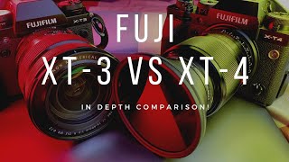 Fujifilm XT3 vs XT4  Long Term Honest Review [upl. by Nivej]