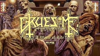 GRUESOME  A Waste of Life Lyric Video [upl. by Ailongam]