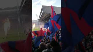 Holmesdale Road End pre match Crystal Palace 22 Leicester City [upl. by Nawk437]