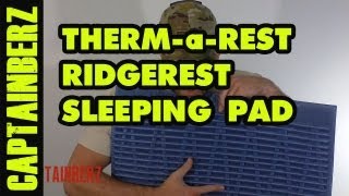 ThermaRest RidgeRest Sleeping Pad [upl. by Ansaev298]