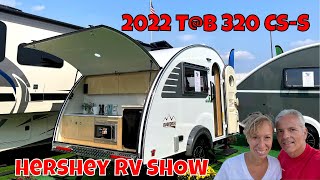 nuCamp Tab 320 CSS Boondock Review 2022 Hershey RV Show [upl. by Minta]