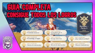 Como Conseguir TODOS Los LOGROS De RETADOR PARTE 5 GUIA COMPLETA 26  Genshin Impact Español [upl. by Ahsinar]