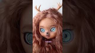 Kiona deer blythe doll ooak blythecustom customooak deer кукла [upl. by Henni385]