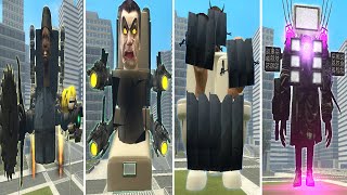 UPGRADED TITAN TVMAN PROJECTORMAN CAMERAMAN VS ALL BOSSES SKIBIDI TOILET Garrys Mod 9 [upl. by Maddis]