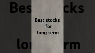 Best stocks for long term investing stockmarket sharemarket [upl. by Nomrah]