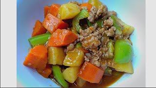 The Best Giniling na Baboy  Pork Giniling Easy Recipe [upl. by Nemsaj790]