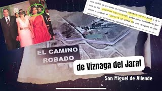 Candidato del PRI a la alcaldía de San Miguel de Allende Mauricio Trejo roba el camino a pobladores [upl. by Ydoow]