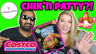 Costco Don Lee Farms Fully Cooked Chicken Patty Review [upl. by Llewol656]