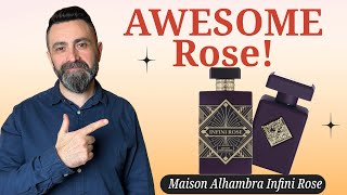 An AWESOME Rose Fragrance From Maison Alhambra the Infini Rose  A Great Initio Atomic Rose Clone [upl. by Sorvats]