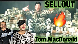 SINGER AND RAPPER REACTS TO SELLOUT Tom MacDonald Reaction [upl. by Ayotal]