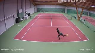 Elias Ymer ATP 204  Viktor Durasovic ATP 338 Highlights Elitserien 2020 [upl. by Mok]