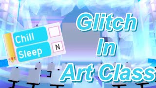 How To Glitch In Art Class  ROBLOX Royale High [upl. by Nosde]