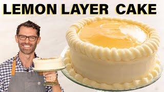 The BEST Lemon Cake Recipe [upl. by Quinlan]