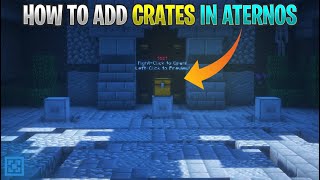 How To Add Crates In Aternos CratesPlus Reloaded minecraft aternos [upl. by Rebecca]