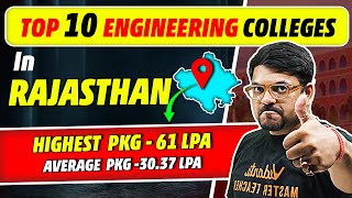 Top 10 Engineering Colleges in Rajasthan  Complete Details  Admissions  Placements [upl. by Oranneg]