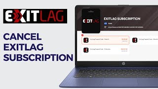 How To Cancel Exitlag Subscription  Full Guide 2024 [upl. by Joliet]