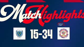 Highlights  Sale FC vs Rosslyn Park [upl. by Dnar]