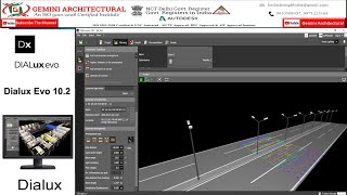 Dialux Evo 102 Street Lighting Tutorial amp New FeaturesGemini Architectural [upl. by Ilysa]