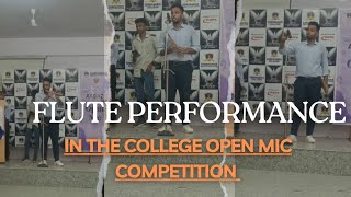 PANKHIDA SONG MUSIC WITH FLUTE AT PODIUM IN THE OPEN MIC 🎤🎤 COMPETITION🤓🤓😎😎😎please watch videoes [upl. by Nytsirt]