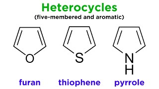 Heterocycles Part 1 Furan Thiophene and Pyrrole [upl. by Melodie]