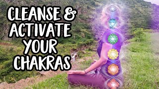 Chakra Cleansing Meditation  Cleanse Unblock and Activate All 7 Chakras [upl. by Randi]