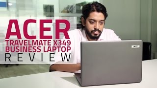 Acer TravelMate X349G2M Business Laptop Review [upl. by Caspar]