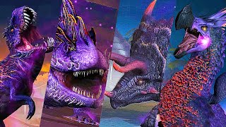 OMEGA 09 VS DEATH DODO VS SALAMANDER 16  All Boss Fight  Jurassic World The Game [upl. by Ettari]