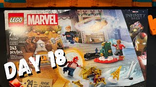 LEGO Marvel Avengers Advent Calendar 2023 Day Eighteen 76267 Build and Review Better Than Others [upl. by Ikkiv]