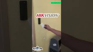 Instalación de sistema de control de accesos en CECYT 14 IP seasecuritymx alarmas hikvision [upl. by Epuladaugairam644]