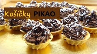 Košíčky plněné krémem🧁  comebavi [upl. by Singleton]