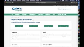 Renouvellement carte SIM Coriolis [upl. by Connel]