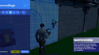 Comment ouvrir une porte avec un bouton facilement ou fermer sur Fortnite en 2023 [upl. by Sherrill845]