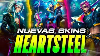 😱 SKINS HEARTSTEEL  KAYN LEGENDARIA  YONE PRESTIGIO [upl. by Irah623]