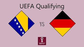 Bosnia amp Herzegovina vs Germany  European Qualifying Group D [upl. by Blanca]