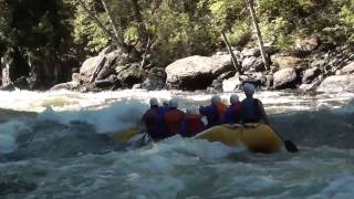 Rafting the Kennebec with North Country Rivers 91810 [upl. by Lainad]