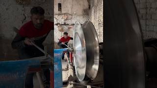 Stainless steel satellite dish manufacturing process shorts amazing handmade [upl. by Idonna300]