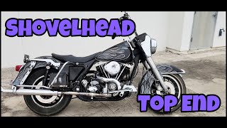 Harley Shovelhead Top End Rebuild [upl. by Ennairac]