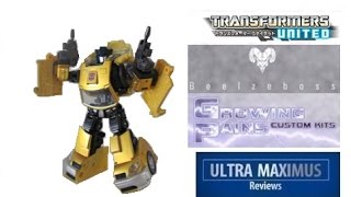 Goldbug Beelzeboss Growing Pains Upgrade Transformers United [upl. by Savitt]