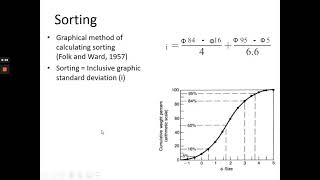 Sedimentology Lecture 2 Texture Grain Sorting [upl. by Elhsa]