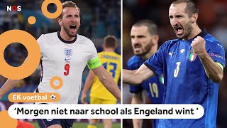 Italië of Engeland Vanavond is de finale van het EK voetbal [upl. by Adnamra]