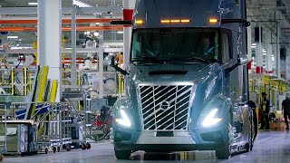 Volvo heavyduty trucks factory  Volvo VNL production [upl. by Ahsoem211]