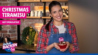 Christmas Tiramisu  Cremiger Genuss mit Spekulatius 🧑‍🎄 [upl. by Joellyn]