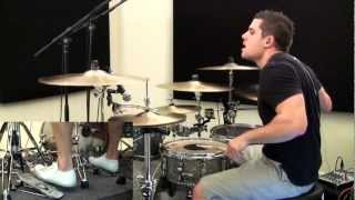 Meshuggah  The Demons Name Is Surveillance Drum Cover by Troy Wright [upl. by Alahc223]