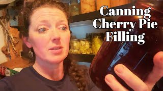 How to Can Cherry Pie Filling  Fresh Homemade Recipe [upl. by Madelyn]