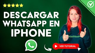 Cómo DESCARGAR WHATSAPP en iPhone por Primera Vez  📱 Descargar Apps en iPhone por Primera Vez 📱 [upl. by Tnarg916]