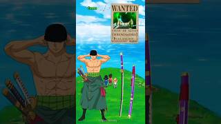 Wellerman Bounty  Zoros 5 Most Famous Meito Swords in One Piece onepiece edit [upl. by Michel]